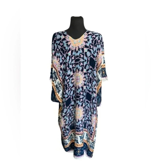 Lovestitch Hailee Floral Wrap Kimono one size - Picture 5 of 9